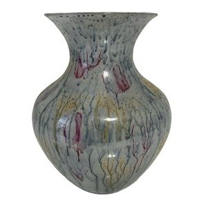 Simron‎ Hand Painted vase.  Made in Israel. Vintage. Excellent used condition.